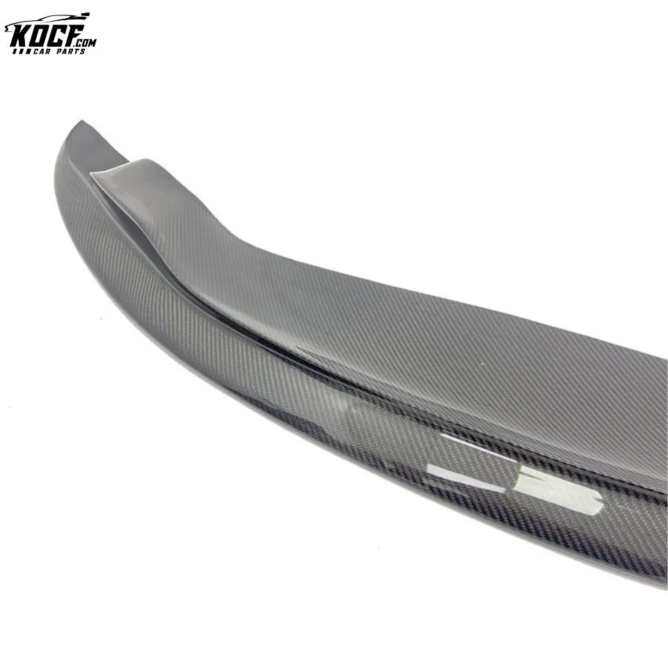 2008-2013 GTS-II Style carbon fiber front bumper lip splitter for BMW E92 E93 M3