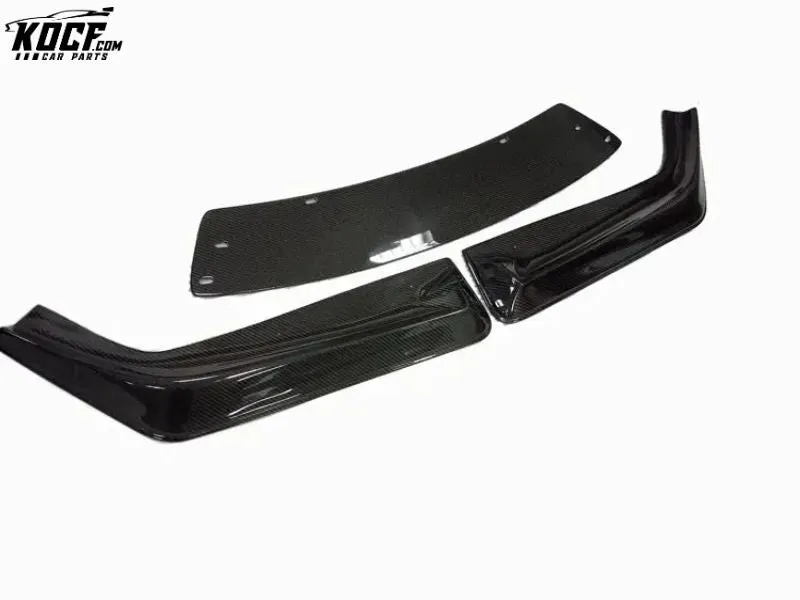 2013-15 3-PC JDM Password Style Carbon Fiber Front Bumper Lip For Toyota GT86