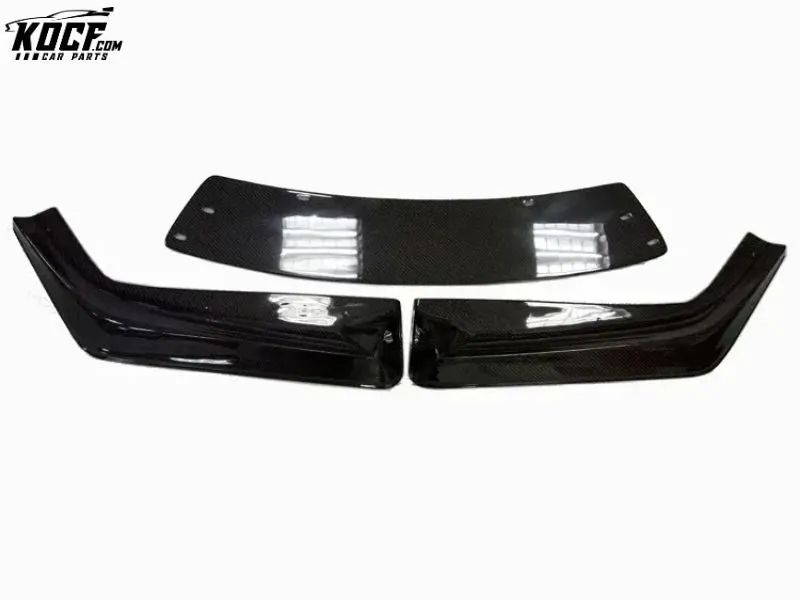 2013-15 3-PC JDM Password Style Carbon Fiber Front Bumper Lip For Toyota GT86