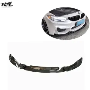 2014-2020 M3 F80 M4 F82 VA style Carbon Fiber Front Bumper Spoiler Lip For BMW F80 F82 F83 M3 M4