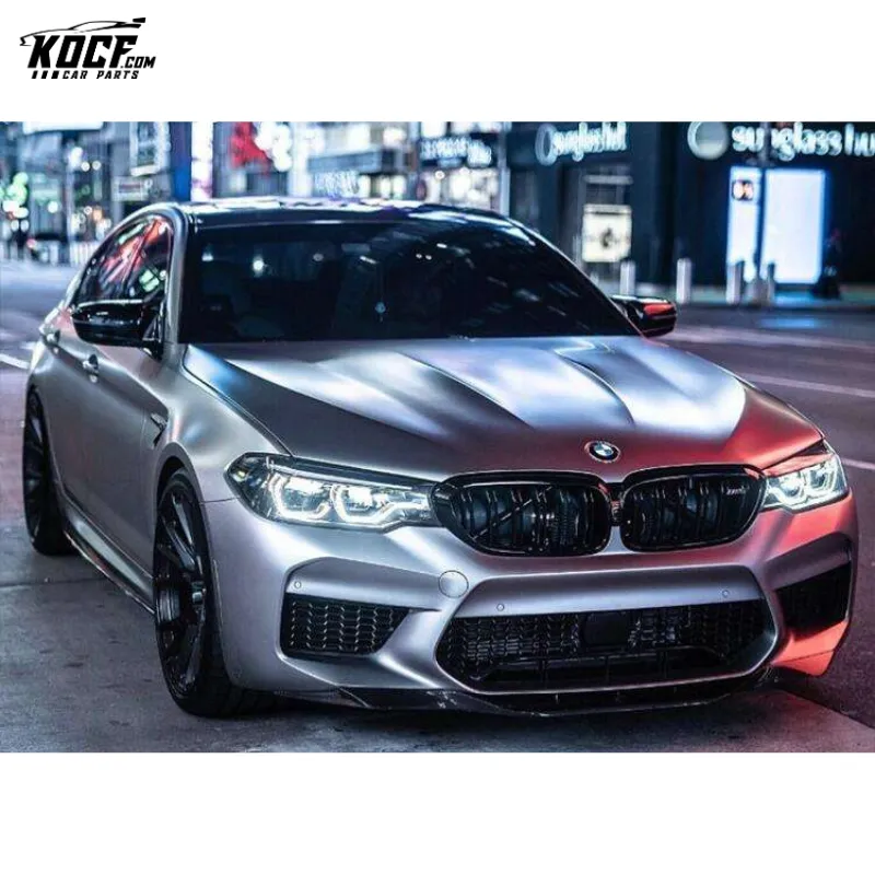 2018-2019 F90 M5 Front Bumper Lip Spoiler RK-I Style Front Splitter Lip Spoiler For BMW M5 F90 SEDAN