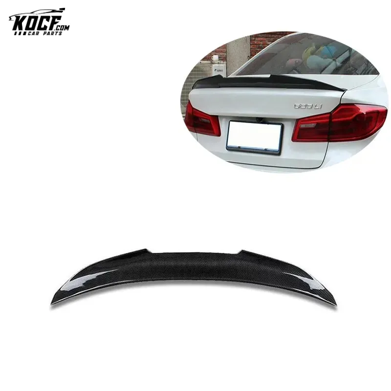 2019  G30 G38 F90 M5 Rear Spoiler PS style Carbon Fiber Rear Spoiler For BMW F90 M5