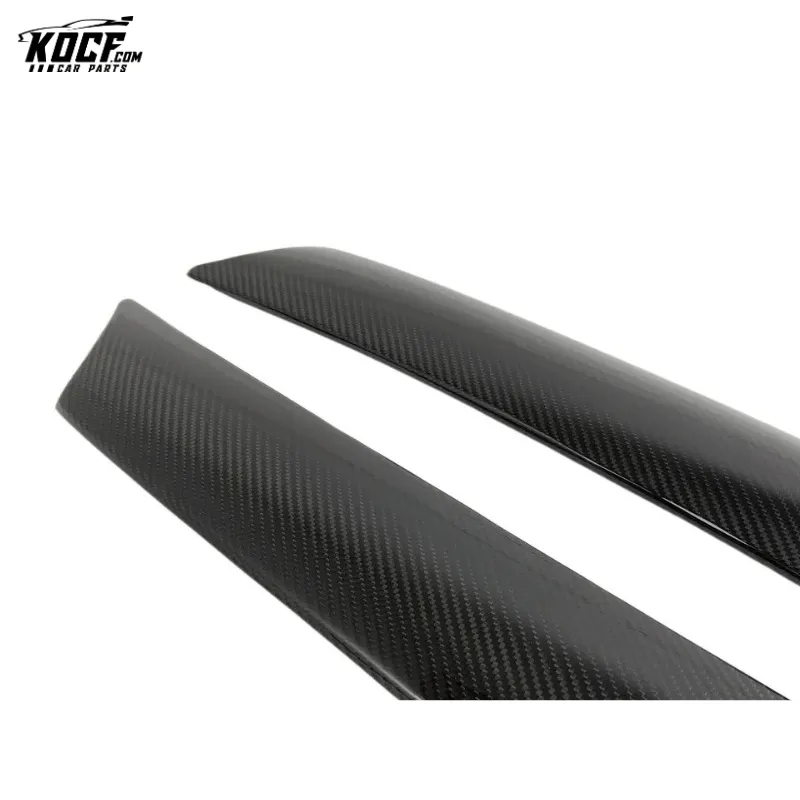 2019  Supra A90 Dry Carbon Fiber 1 pair A Pillar Trims Covers For Toyota GR Supra MK5 A90 A91