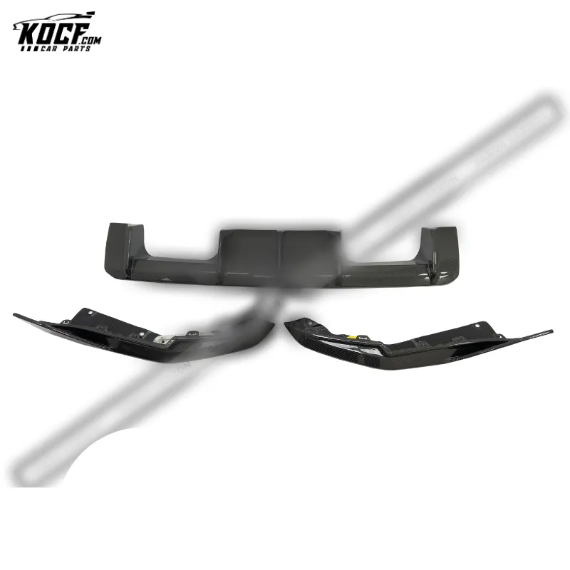 2020  G80 M3 F82 M4 G83 MP Style Carbon Fiber Rear Bumper Lip Diffuser Spoiler with Side Splitter For BMW G80 G82 G83