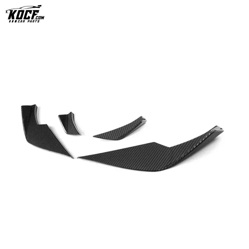 2021 G80 G82 M3 M4 VS Style Carbon Fiber Front Bumper Canards For BMW G8X M3 M4 Factory OEM Custom