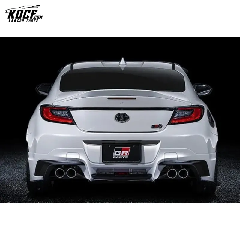 2022 GR86 BRZ TRD style Carbon Fiber Rear Ducktail Spoiler For Subaru BRZ Toyota GR86