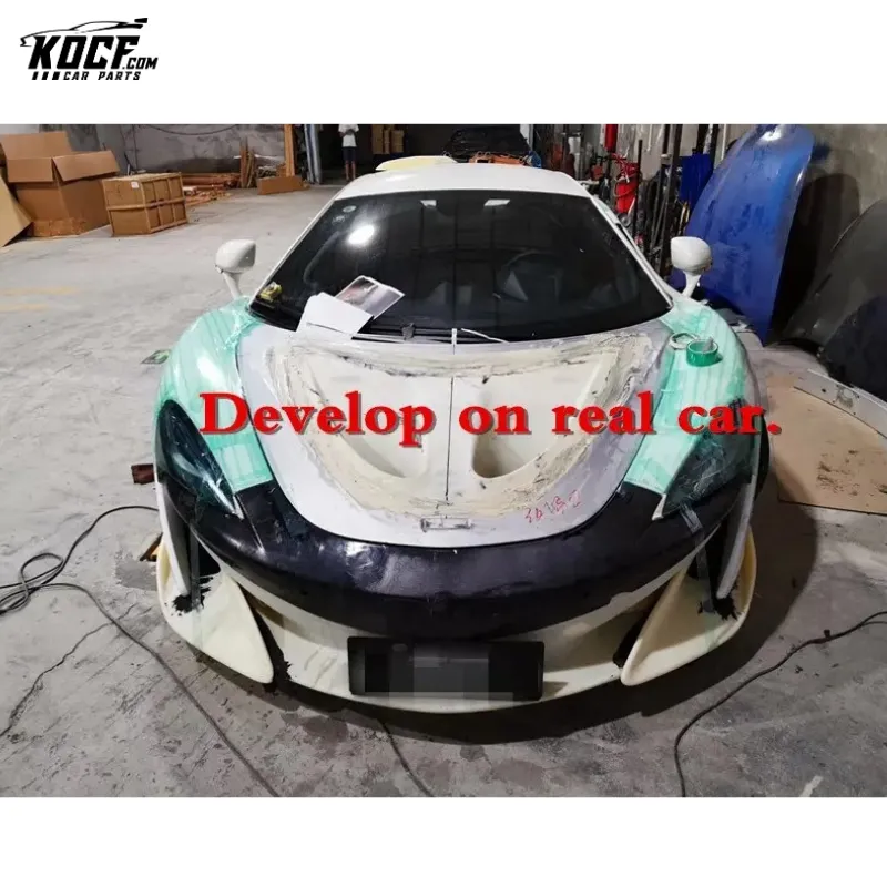 540C 570S 570GT upgraded Converted to 600LT Dry Carbon Fiber Body kit For McLaren