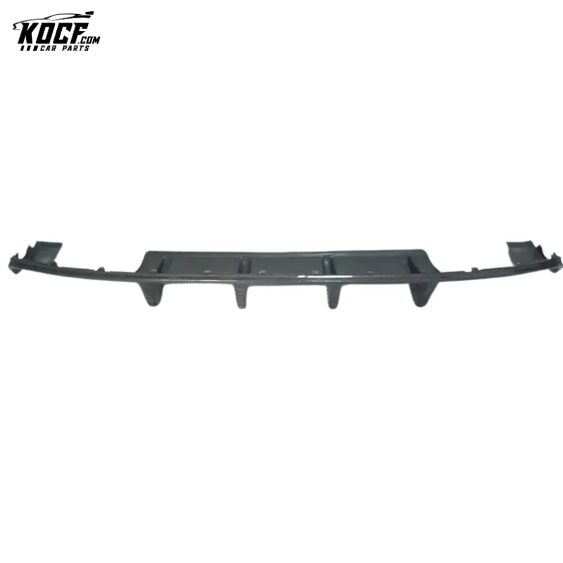 Carbon Fiber Rear Bumper Diffuser For Audi S3 A3 S-line 14-16