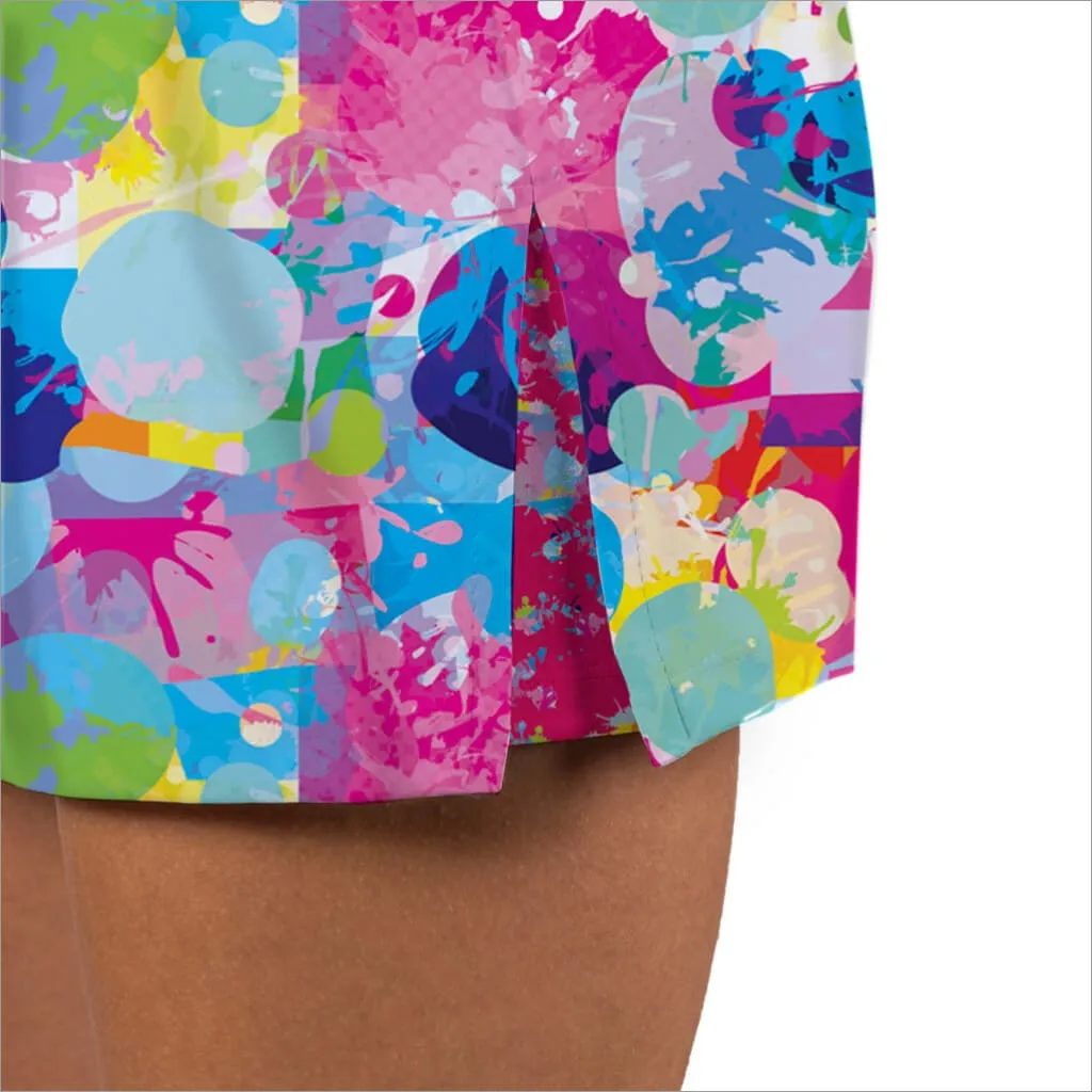 COLOR PALLET ACTIVEWEAR SKORT