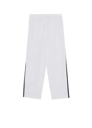 COTTON BROAD PANTS (L)