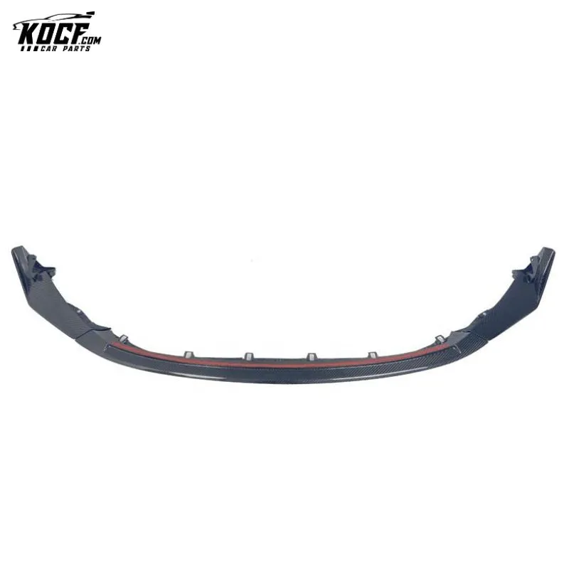 CSL style Carbon Fiber Front Bumper Spoiler Lip Splitter For BMW G80 M3 G82 M4 2021 