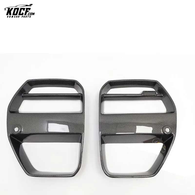 Customization factory G80 M3 Vor style Carbon Fiber Front Bumper Grille Nose Trim For BMW G80 M3 G82 M4 G83