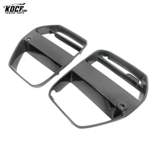 Customization factory G80 M3 Vor style Carbon Fiber Front Bumper Grille Nose Trim For BMW G80 M3 G82 M4 G83