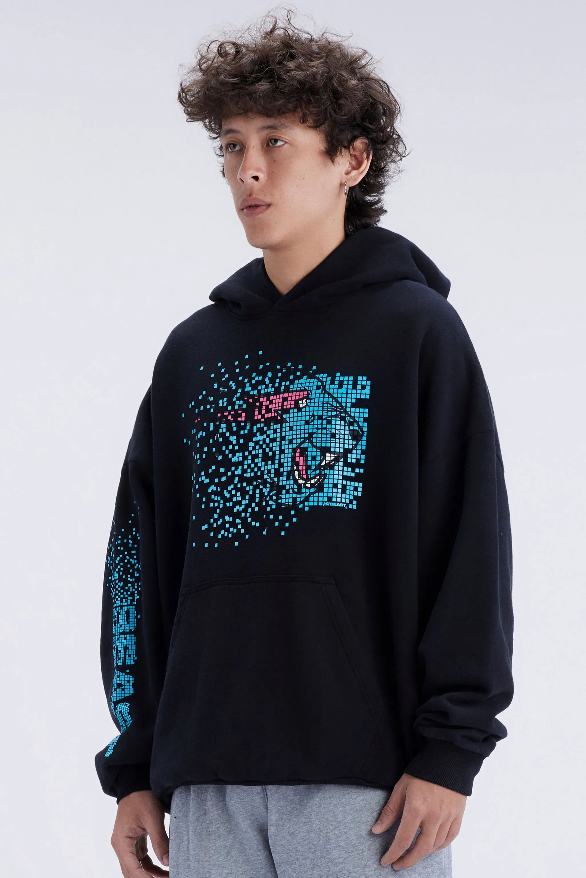 DATABLOCKER HOODIE - BLACK