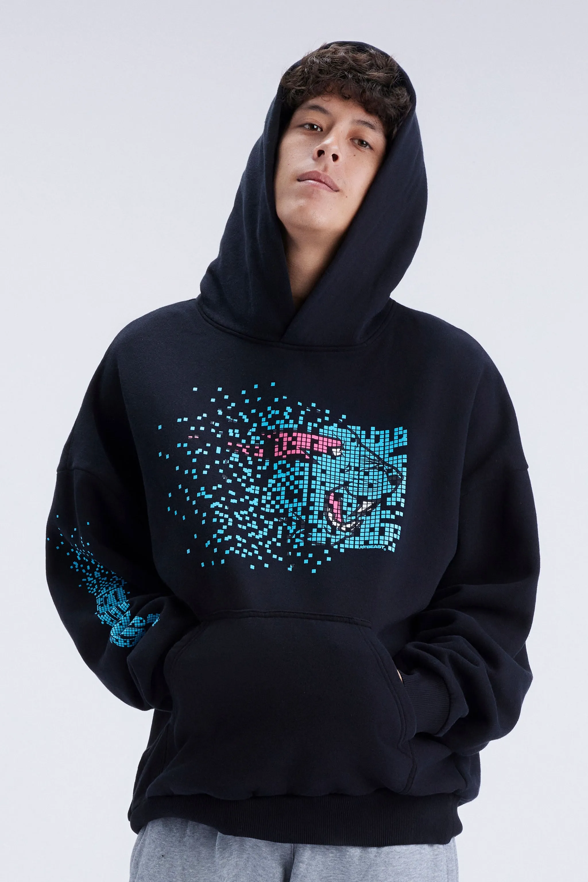 DATABLOCKER HOODIE - BLACK