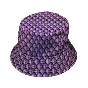 Dragon Scales Pink Dnd Bucket Hat