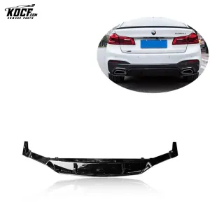 for 2017  BMW G30 G38 5 series M sport carbon fiber rear bumper lip diffuser Spoiler