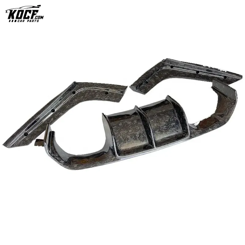 Forged Carbon M3 M4 Rear Diffuser Vor style Forged Carbon Fiber Rear Bumper Diffuser For BMW F80 F82 M3 M4 F83