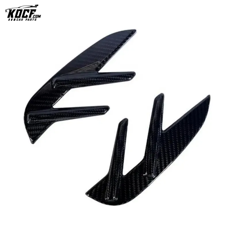 G80 M3 OE-style Dry Carbon Fiber Front Fender Trim Vent Garnish Stick For BMW G80 G82 G83 M3 M4