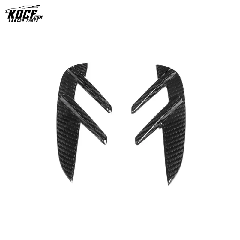 G80 M3 OE-style Dry Carbon Fiber Front Fender Trim Vent Garnish Stick For BMW G80 G82 G83 M3 M4