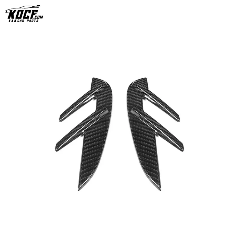 G80 M3 OE-style Dry Carbon Fiber Front Fender Trim Vent Garnish Stick For BMW G80 G82 G83 M3 M4