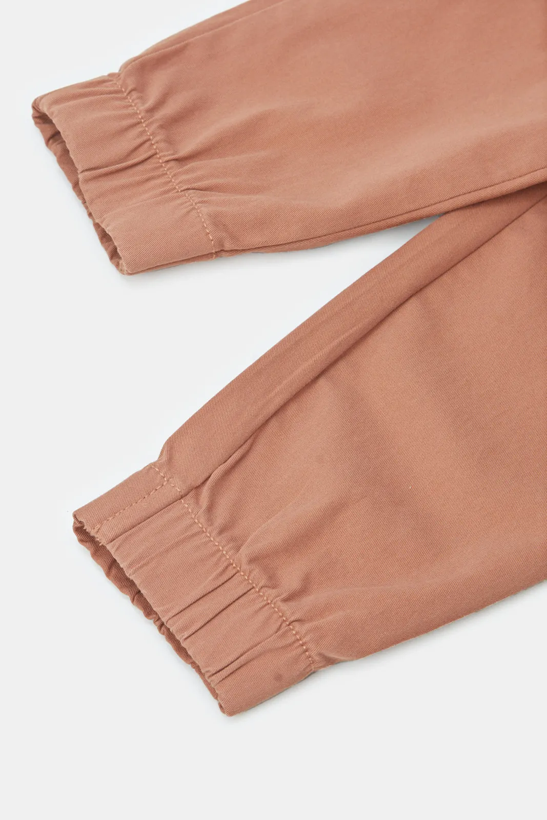 Infant Boys Tan Twill Chino