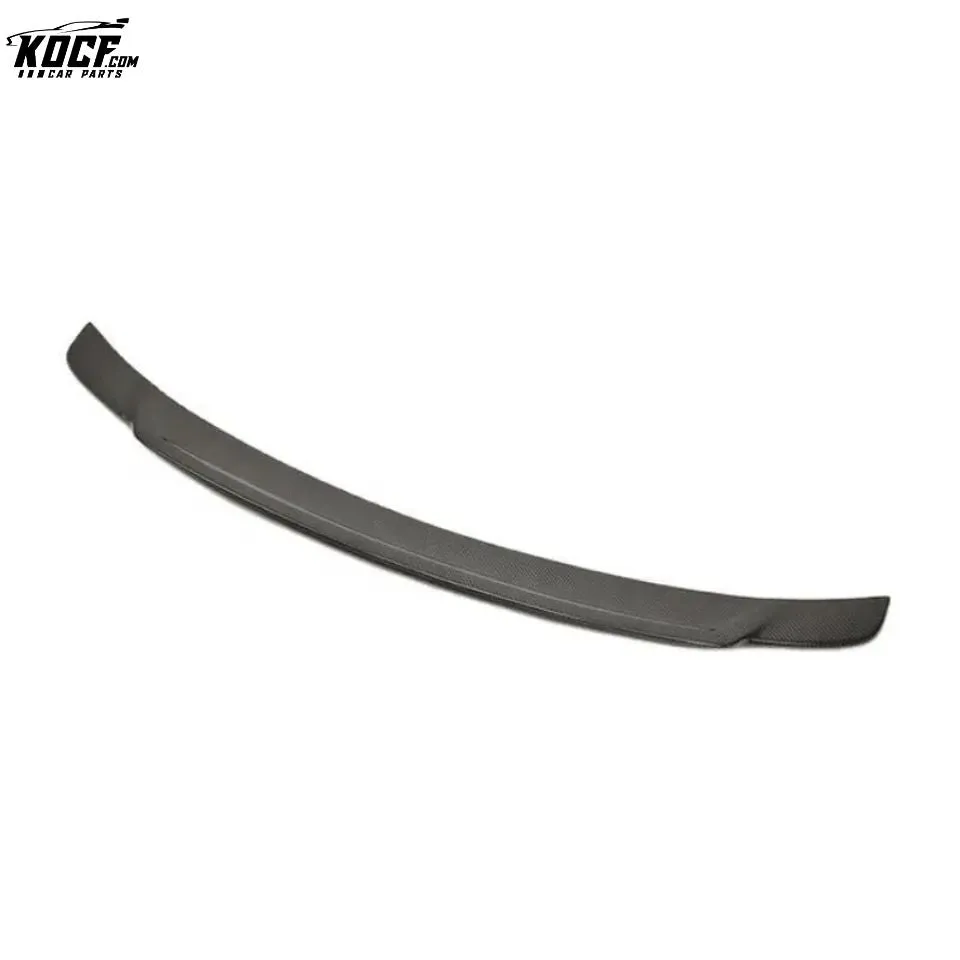 M Style Carbon Fiber Rear Spoiler Trunk Lip CF Highkick Spoiler Fit For BMW F87 M2 M2C F22 M235i 220i 228i