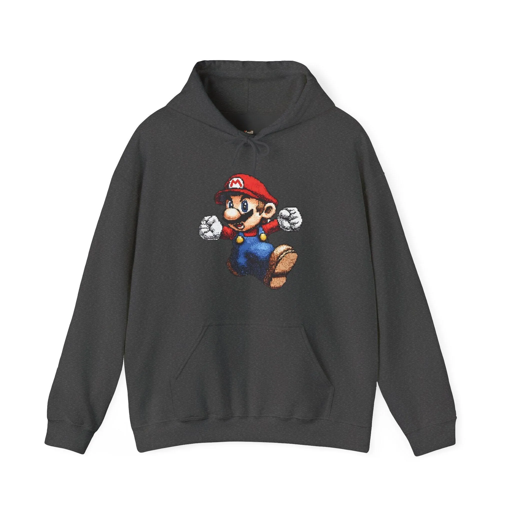 Mario Jumping Pixel Hero Hoodie