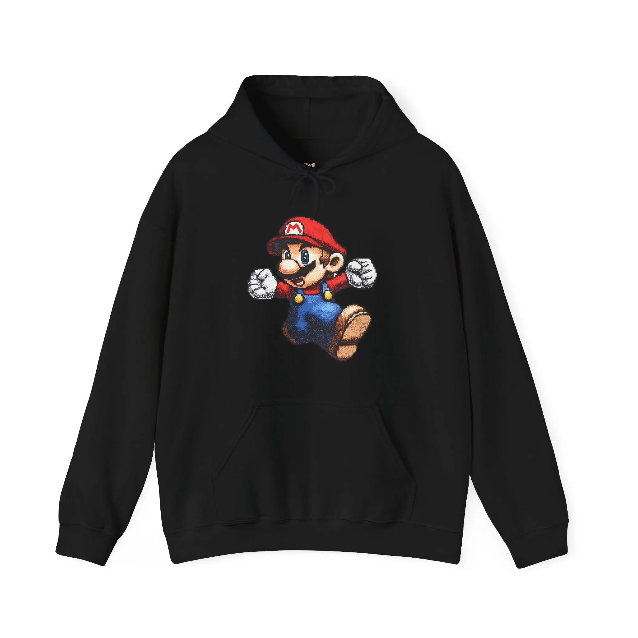 Mario Jumping Pixel Hero Hoodie