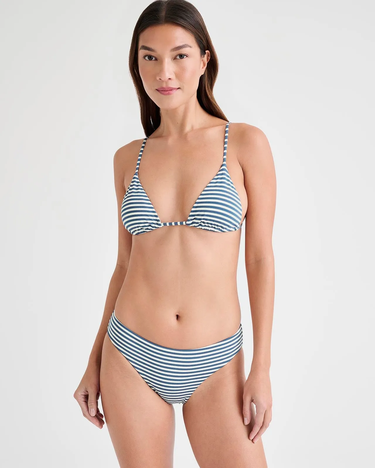 Midnight Retro Swim Bottom