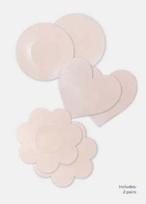 Miss A Smooth Nipple Covers - Nude