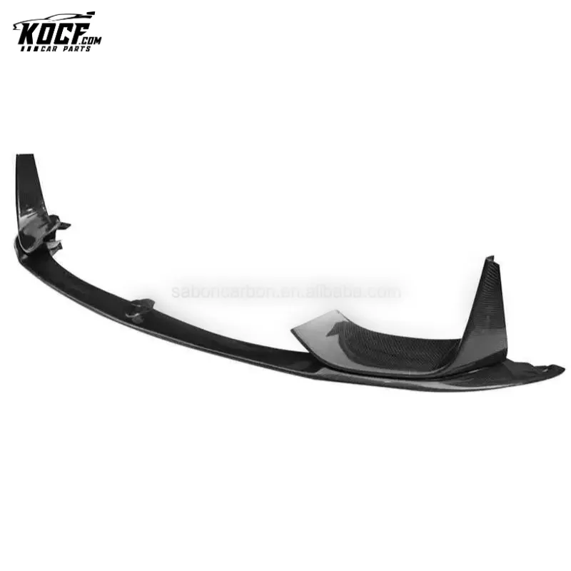 MP style Carbon Fiber Front Bumper Splitter Lip Spoiler For BMW F80 F82 F83 M3 M4 2015-21