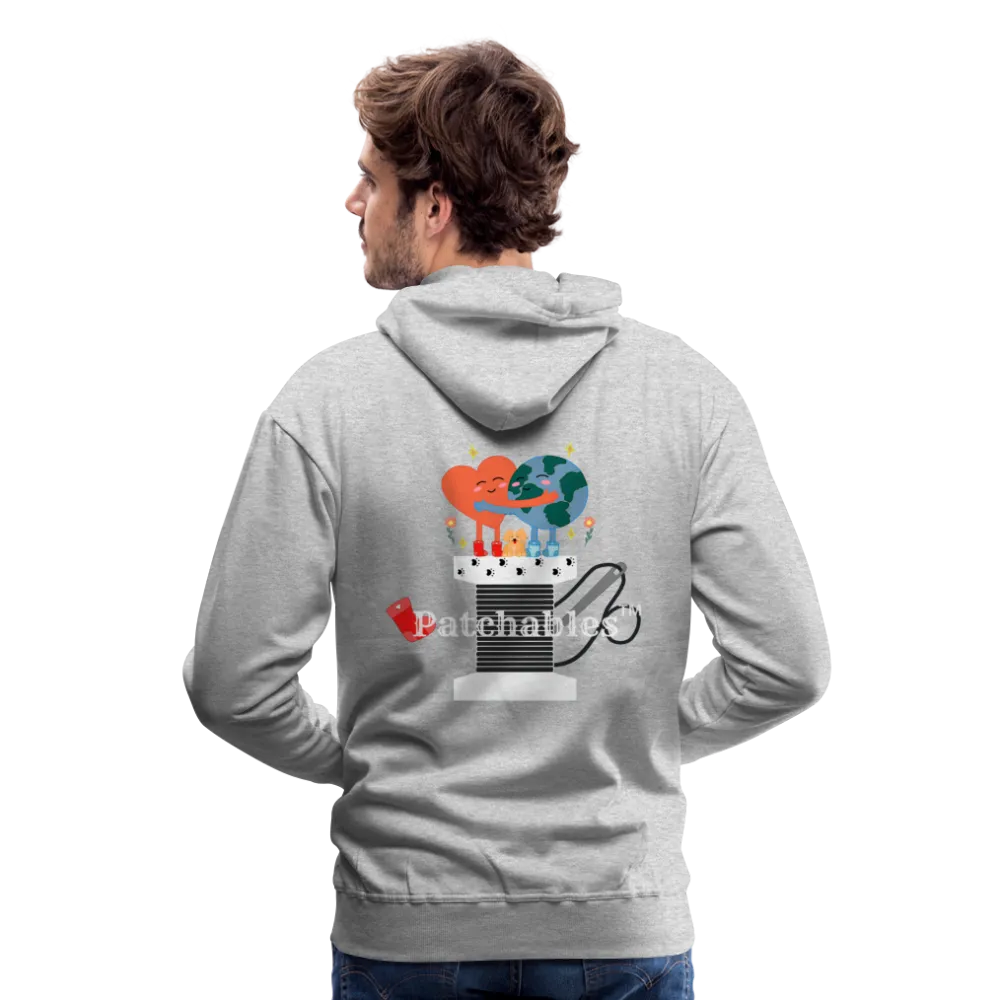 Patchables™ Men's Heartbeat Hoodie