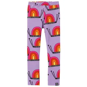 Purple Snails Leggings - 1 Left Size 2-4 years