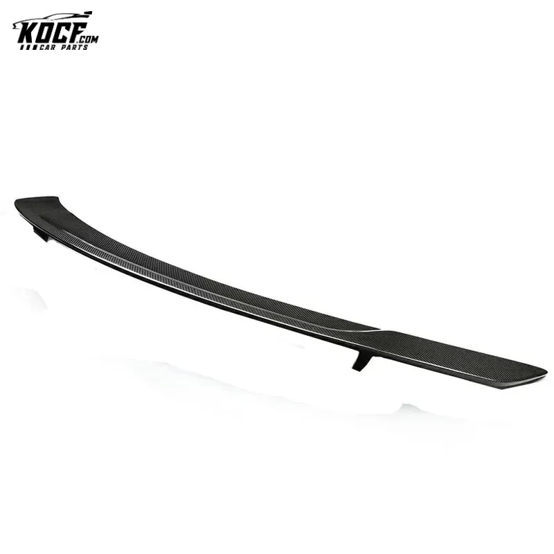 R&CF Rear Spoiler Carbon Fiber Car RENN Style Carbon Fiber Spoiler Wing For Mercedes Benz C63 W205