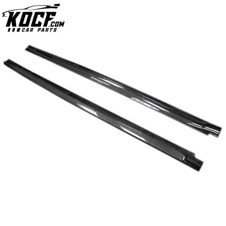 Real Carbon Side Extension 3D Design Carbon Fiber Side Skirts For BMW F15 X5 M-Sport F85 X5M 2015 