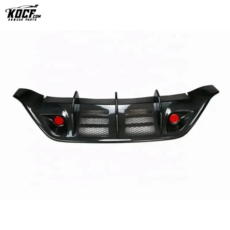 Rear Bumper Diffuser WD style carbon fiber Fit for Nissan Skyline GTR R35 2008-11