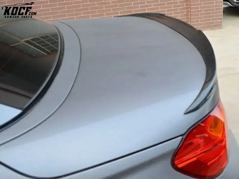 Rear Trunk Spoiler RK style Carbon Fiber Rear Spoiler For BMW F83 M4