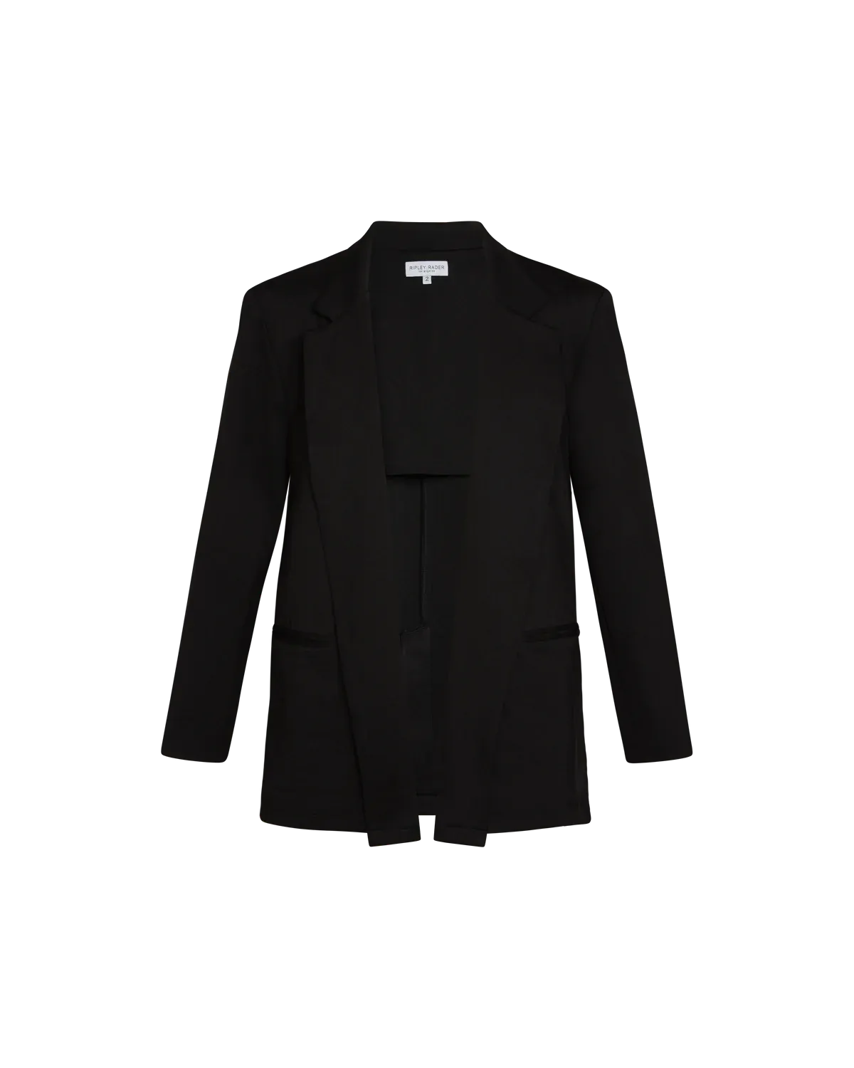 Ripley Rader Ponte Knit Oversized Blazer - Black