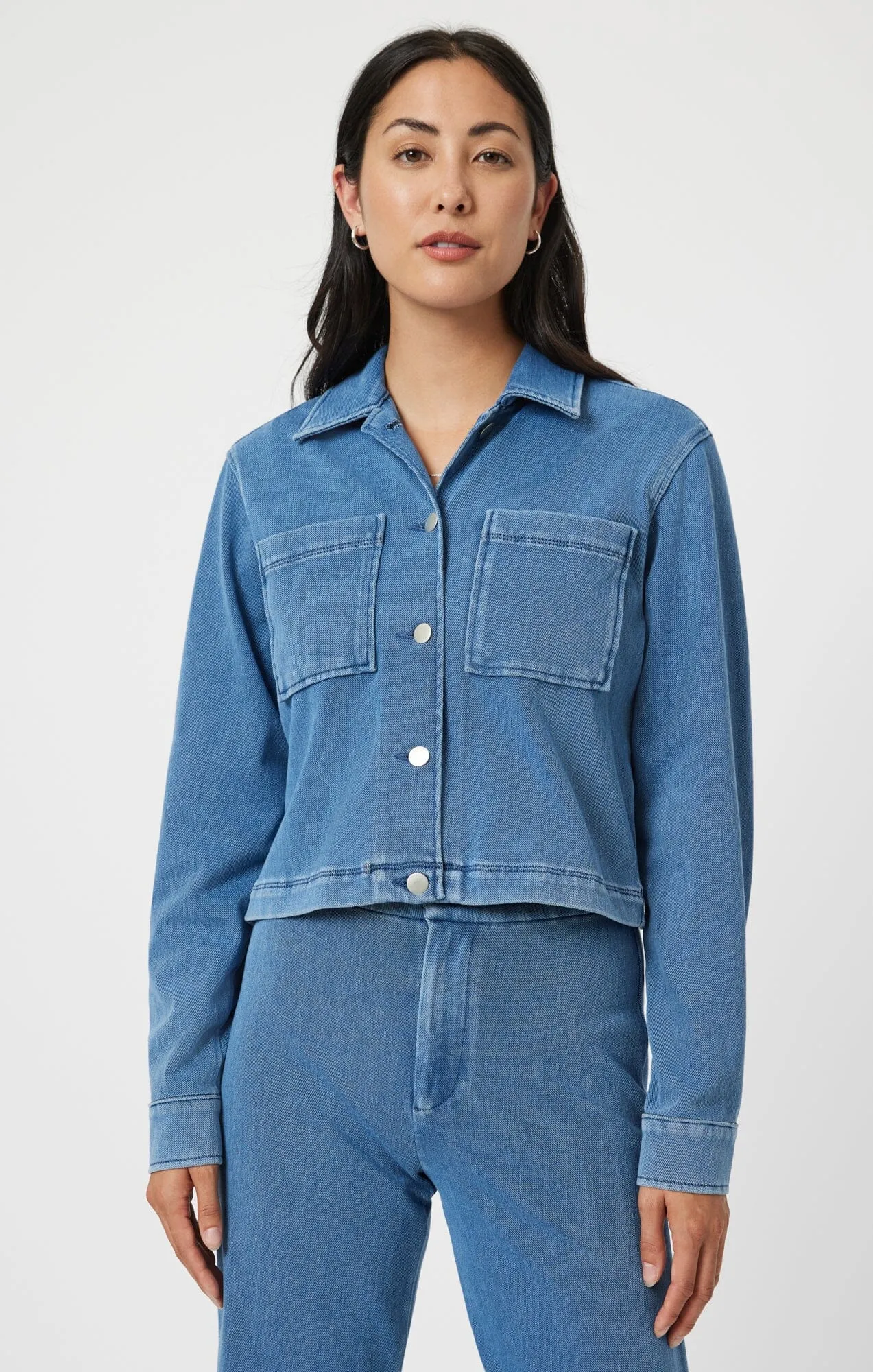 SHIRLEY JACKET IN LIGHT BLUE MOVE