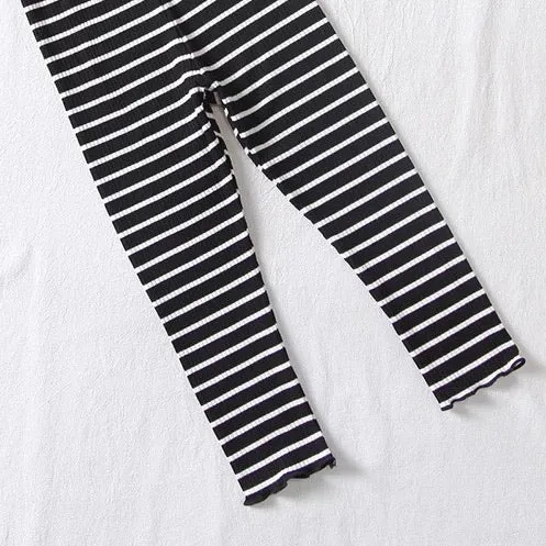 Striped Lightweight Leggings