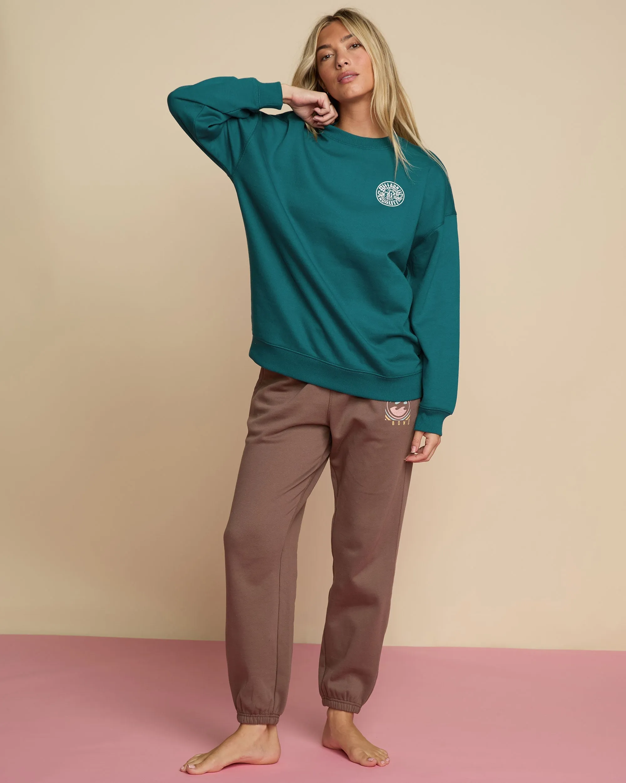 Sun Sea Surf Crew Sweatshirt - South Pacific