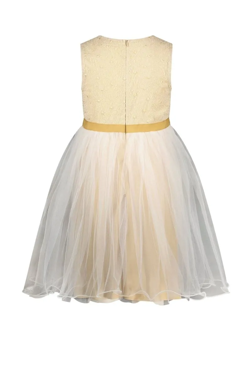 SYM champagne dress